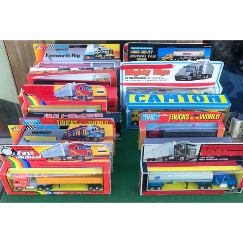 99 - 16 assorted diecast model vehicles. Vehicles are boxed but as stated on many of the boxes they have ... 