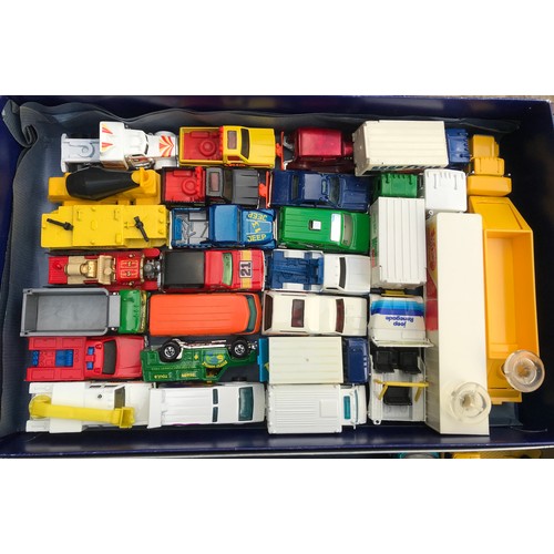 102 - A collection of unboxed diecast toys to include Ertl, Saico, Siku and Hot Wheels. Cond: All in very ... 