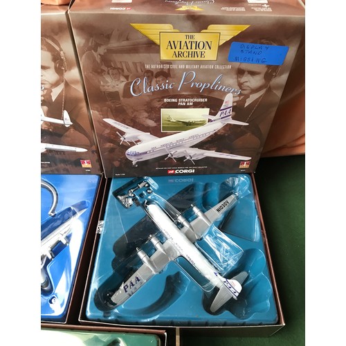 A Corgi Aviation Archive die cast Lockheed Constellation Pan Am