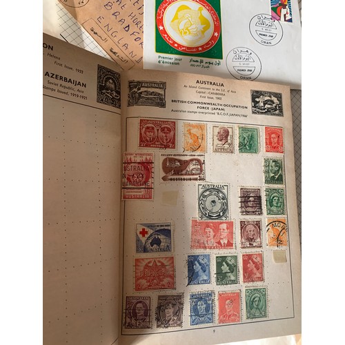 614 - A large quantity of British and World stamps in four albums.