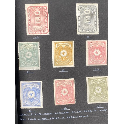 616 - A small album containing British and Commonwealth and a few assorted foreign stamps to include Great... 