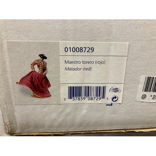 116 - Lladro Matador Red figurine 01008729. 46cms h. Limited Edition of 250.