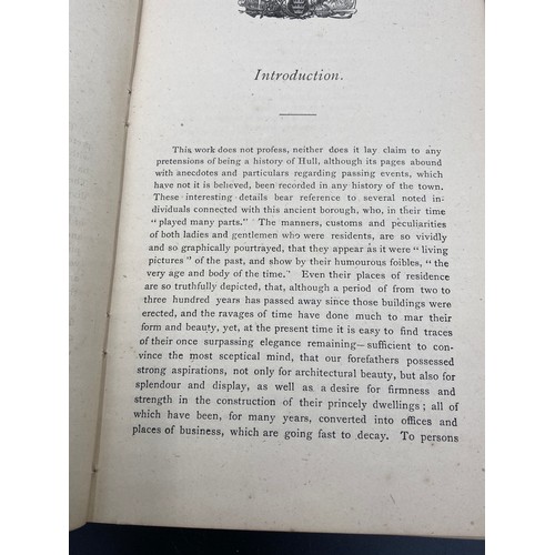 680 - Hull celebrities book from 1640 to 1858 addressed to The Right Worshipful The Mayor Charles Wells, E... 