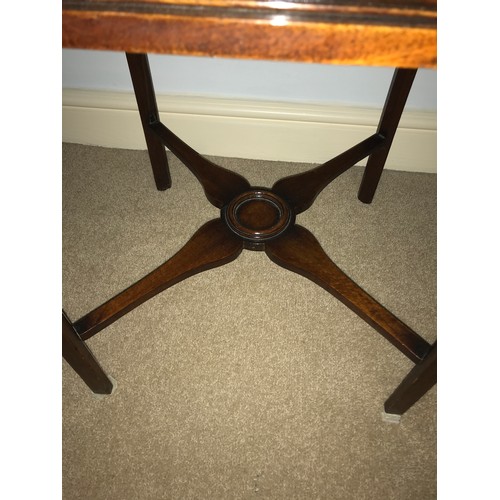 1200 - A 19thC mahogany washstand with a single drawer to front. 84 h x 35 x 35cms w.