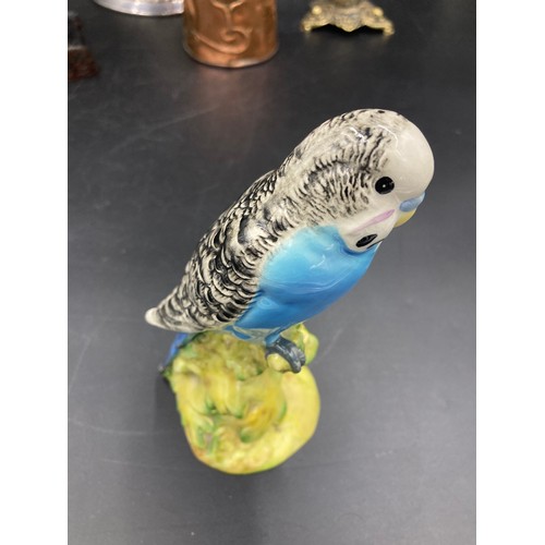 124 - Beswick blue Budgie, No. 1217
17cms h.