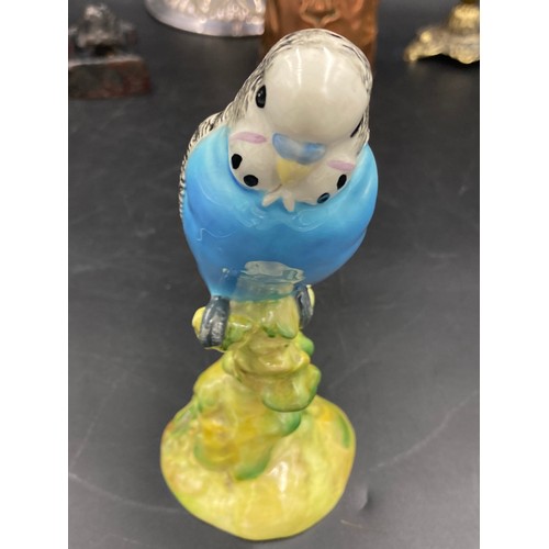 124 - Beswick blue Budgie, No. 1217
17cms h.