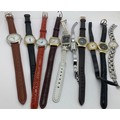 Vintage ladies wristwatches to include Citron, Newton, Sekonda, Philip Mercier and Seiko x 10.