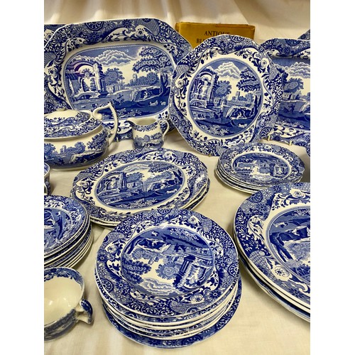 53 - A quantity of Copeland Spode Blue and White Pottery  printed with 