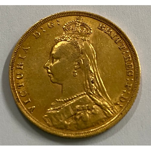 621 - A Victorian full Sovereign 1891.