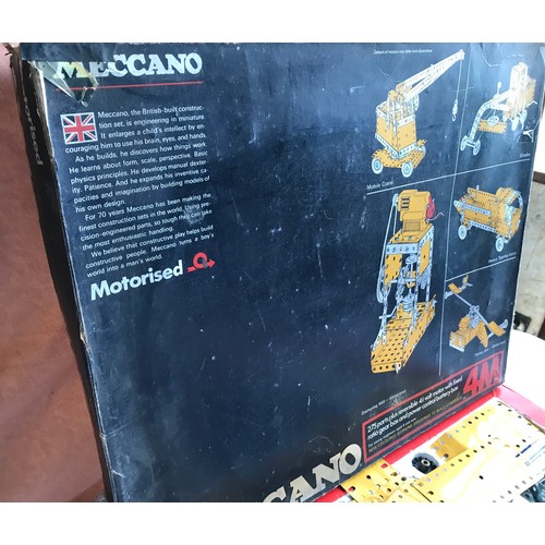 405 - Boxed Meccano 4M with instruction booklet.