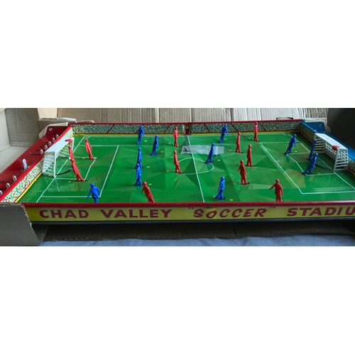 475 - Chad Valley tinplate Soccer game with original box.