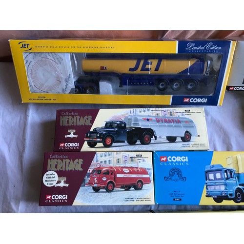 481 - Corgi model trucks, Classics, heritage and Archive models. 16 assorted models, boxed, one without bo... 