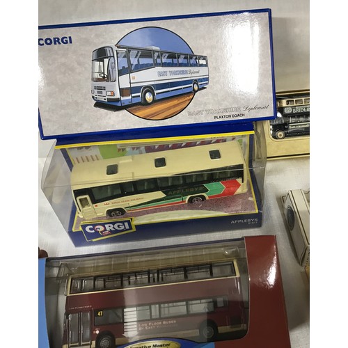 488 - Collection of diecast buses of various models and makes, EFE Corgi, Lledo and Days Gone, 22 assorted... 