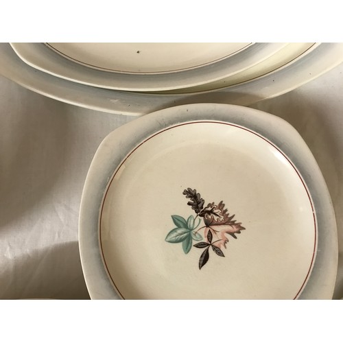 188 - A ceramic selection to include Stylecraft by Midwinter 2 x meat plates largest 40cm, 2 x tureens, 6 ... 