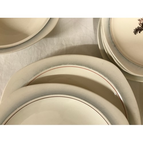 188 - A ceramic selection to include Stylecraft by Midwinter 2 x meat plates largest 40cm, 2 x tureens, 6 ... 