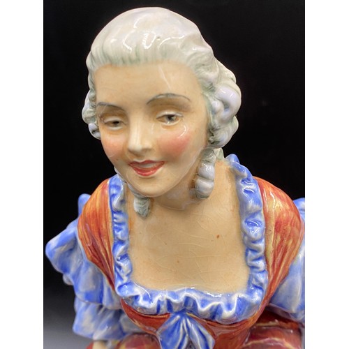 2 - A selection of ceramics to include Royal Doulton figurines ,