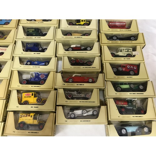 746 - A collection of 45 Matchbox diecast Models of Yesteryear, commercial vehicles, all boxed.