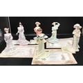 A selection of Coalport figurines to include 'The Lovely Lady Christabel' 375/2500, 'Beatrice at the... 