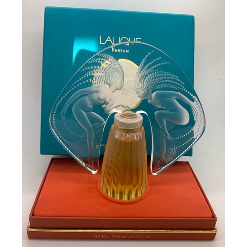 A Lalique parfum flacon Collection Ondines Edition 1998