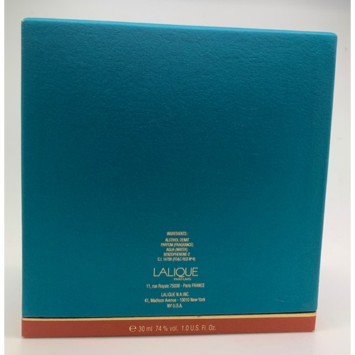 A Lalique parfum flacon Collection Ondines Edition 1998
