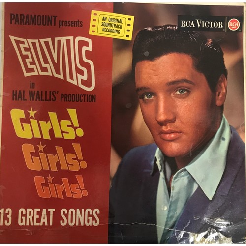 800 - A selection of LP’s to include Elvis Presley, ABBA and Styalistics in 12”, 45rpm and 78rpm format.