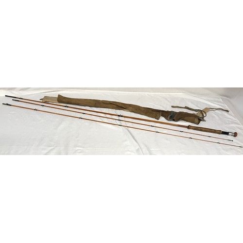 779 - Hardy Palakona fly fishing rod with bag. Length 11 feet.