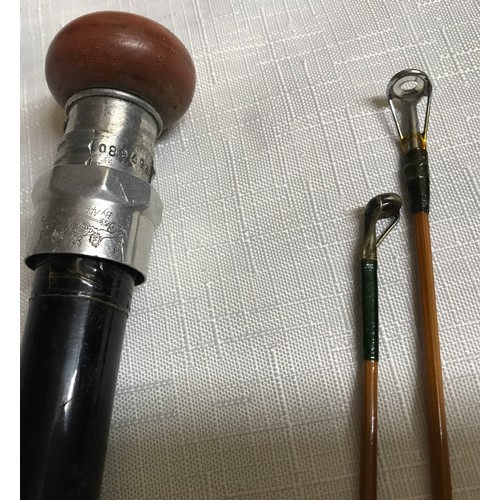 779 - Hardy Palakona fly fishing rod with bag. Length 11 feet.