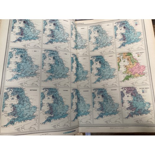 613 - Bartholomew books, Survey Atlas of England and Wales 1939 and Atlas of Scotland 1912.