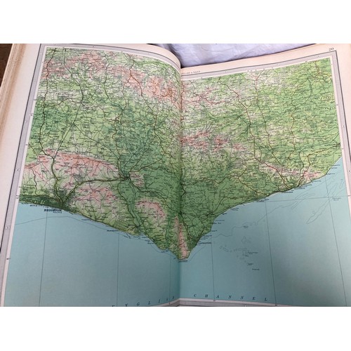 613 - Bartholomew books, Survey Atlas of England and Wales 1939 and Atlas of Scotland 1912.