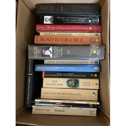 607 - Books on History, Biography, Reference & Miscellanea. Hardbacks and paperbacks, some ex-library. (80... 