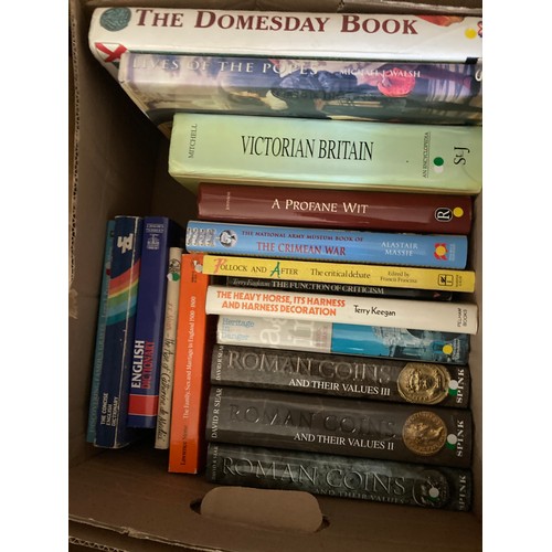 607 - Books on History, Biography, Reference & Miscellanea. Hardbacks and paperbacks, some ex-library. (80... 