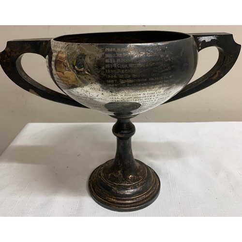 441 - A silver trophy inscribed ‘Hull Works Sports Association Golf Section Sheardown Cup 1931.
Birmingham... 