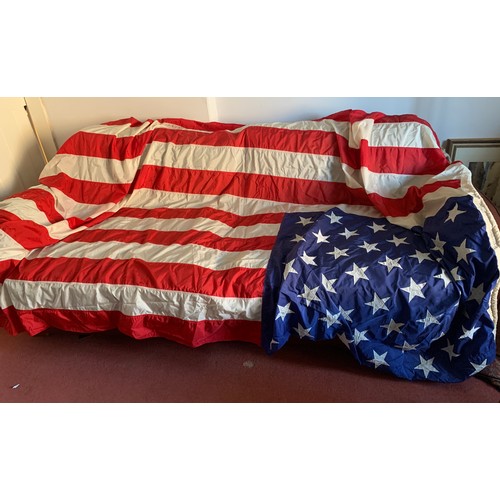 502 - American flag 138 x 276 approx.