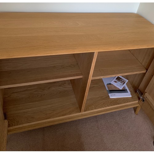 1146 - Modern Ercol two door sideboard 109 x 46 x 73cm h.