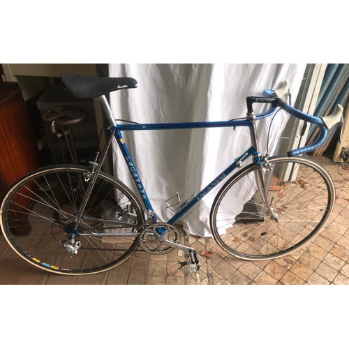 1277 - Paganini racing bike, Colnago handle bars, 28 inch wheel, 7 cog, 14 gear. Made in Italy, renovated b... 