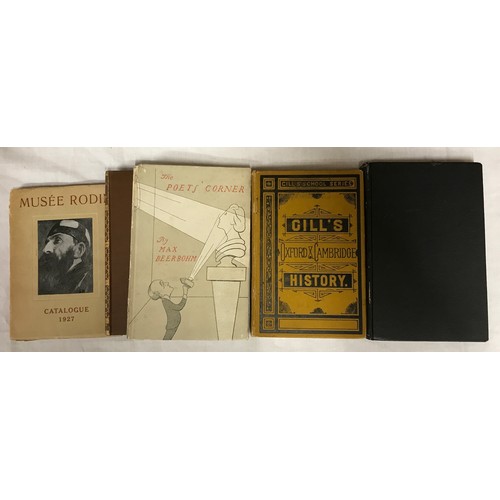 597 - A selection of 11 books to include : 'Catalogue du Musée Rodin' 1927, 'L'Art' Auguste Rodin 1919, 'P... 