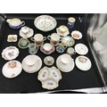 A quantity of ceramics to include commemorative ware cups and saucers,plates, dishes and mugs, a Min... 