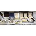 Boxed collectors plates to include two Coalport, one Royal Douton, one Wedgwood and 6 'Studio' dante... 