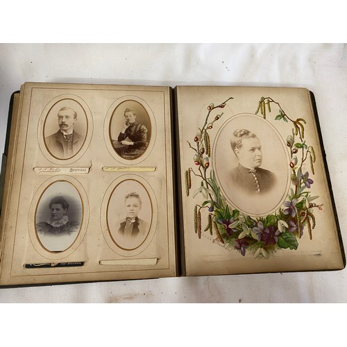 849 - Photograph albums; Saltley College X'mas 1887 presented to Thomas Withers by his fellow students as ... 