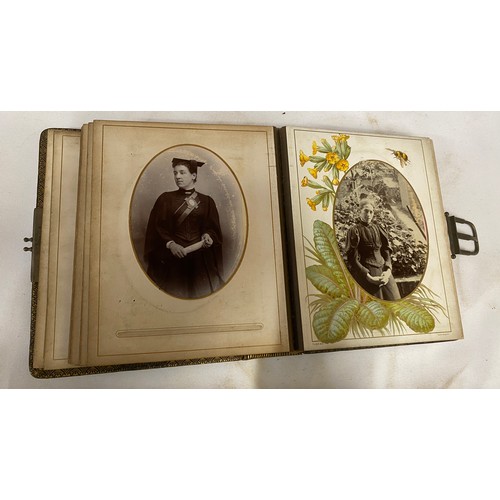 849 - Photograph albums; Saltley College X'mas 1887 presented to Thomas Withers by his fellow students as ... 