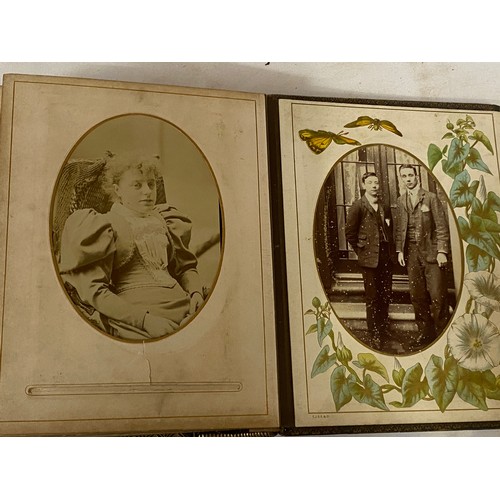 849 - Photograph albums; Saltley College X'mas 1887 presented to Thomas Withers by his fellow students as ... 