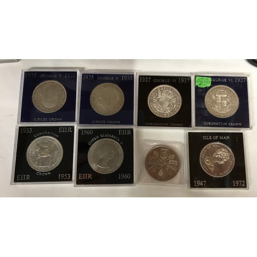 402 - A collection of coins to include Royal Mint 1970 coinage of GB and NI, Anniversary proof set Vienna ... 