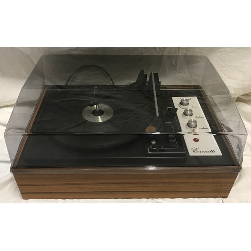 848 - A Coronette record player deck, Style model.