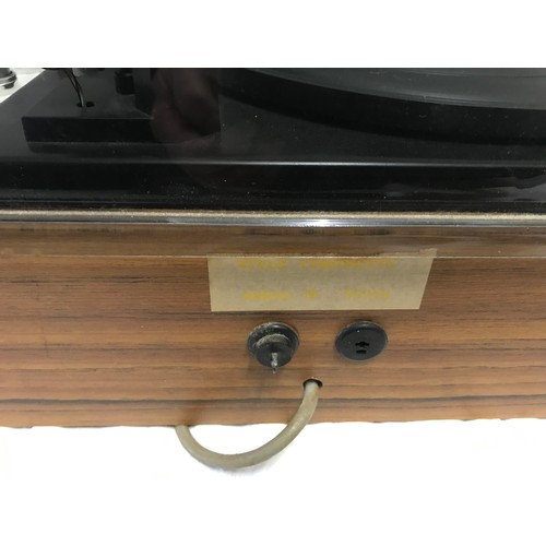 848 - A Coronette record player deck, Style model.