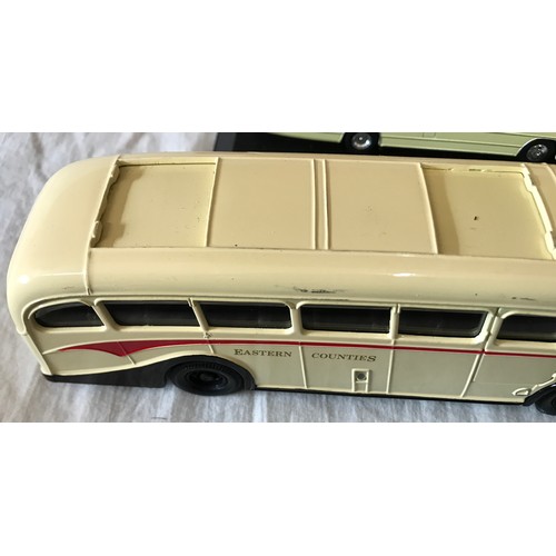 663 - Diecast model vehicles collection, Double Decker buses and coaches, boxed and unboxed, selection of ... 