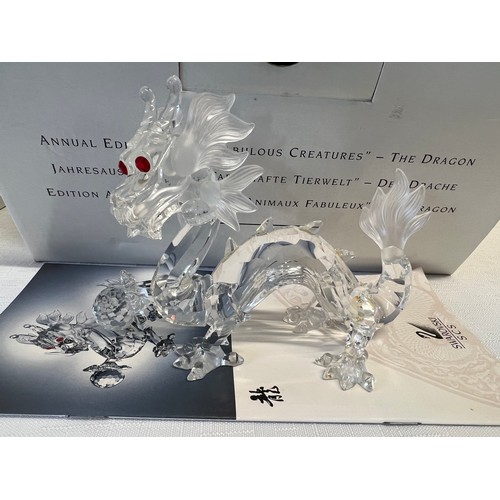 289 - Two Swarovski figures to include Annual Edition 1998 ''Fabulous Creatures'' - The Pegasus and Annual... 