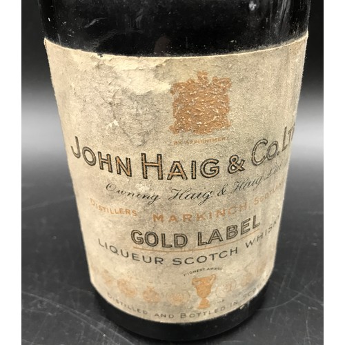 762 - John Haig & Co Ltd, Gold Label, Liqueur Scotch Whisky. Sealed.