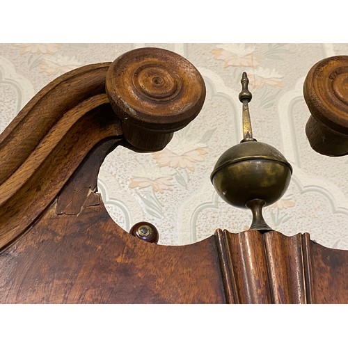 812 - An 8 day longcase clock by Wm. Hall Retford. 204 h x 53cm w.