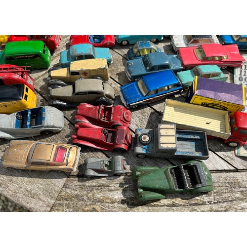 730 - A very large collection of Dinky and Corgi toys to include James Bond Aston Martin DB 5, Chitty Chit... 