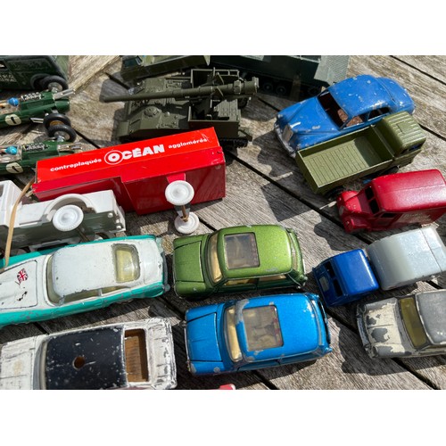 730 - A very large collection of Dinky and Corgi toys to include James Bond Aston Martin DB 5, Chitty Chit... 